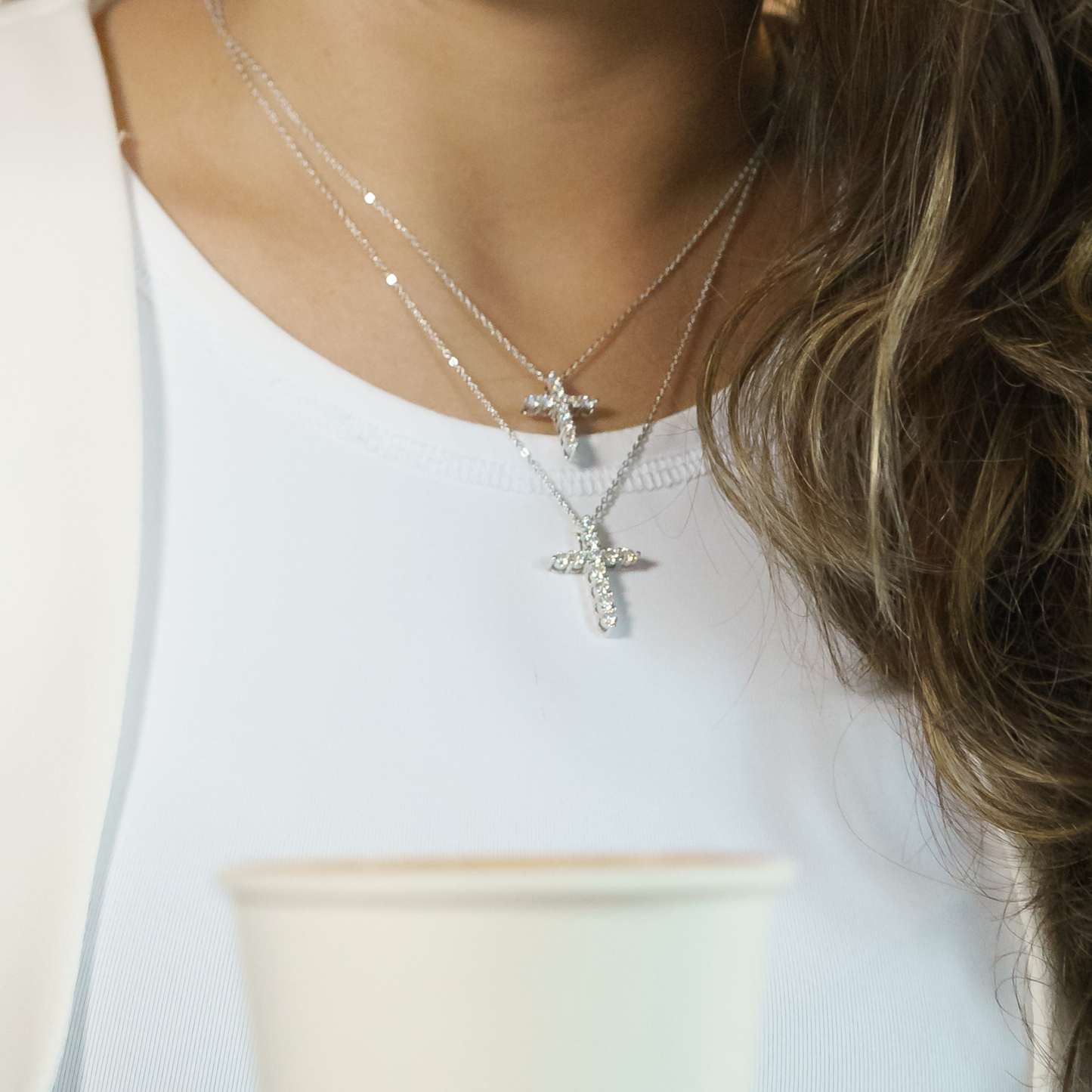 Collar Queen Cross / Collar Lady Cross