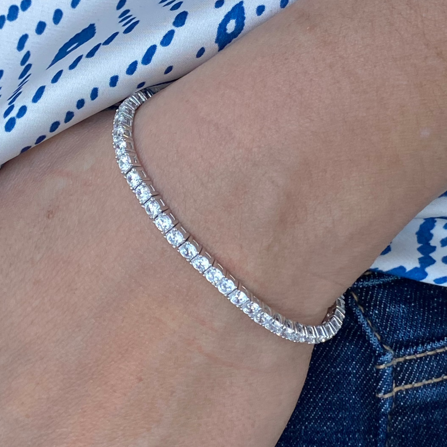 Dashing Tennis Bracelet 3mm